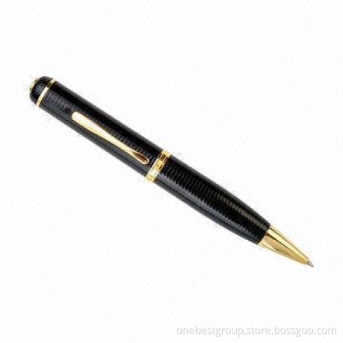 Surveillance Pen Camera with TF-card Slot, 2.0-megapixel CMOS Sensor, HD 720P Video Recording